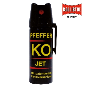 AKAH Afweersprays voor beschermingsbehoefte von AKAH BALLISTOL Pfeffer-KO-Spray JET 29117050