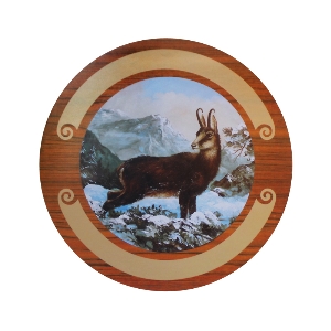 AKAH Ereschijven voor bijzondere prestaties von AKAH Ehrenscheibe Gams 34cm 38612005