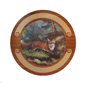 AKAH Ereschijven voor bijzondere prestaties von AKAH Ehrenscheibe Fuchs 34cm 38612013