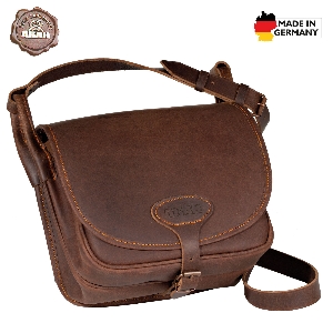 Jachttassen voor revier en uitrusting von AKAH AKAH Förstertasche aus Pull-up Leder 60131001