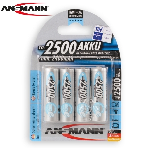 Lampen voor terrein en outdoor von AKAH ANSMANN Akkus Typ 2500 69039000