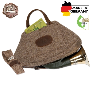 Jachthoorns voor jachttraditie von AKAH AKAH Wollfilz-Futteral für Fürst Pless-Horn 70763000