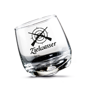 De gedekte tafel met territoriumkarakter von AKAH Wackelglas Zielwasser 77808000