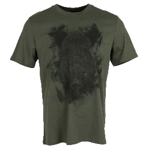 AKAH Overhemden en T-shirts voor buiten von AKAH ALMTRACHT T-Shirt Wildsau, oliv 83815004