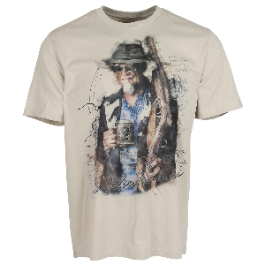 AKAH Overhemden en T-shirts voor buiten von AKAH ALMTRACHT T-Shirt Albert, sand 83816004