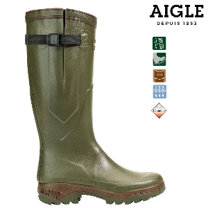 AKAH Rubberen laarzen voor jachtgebied en outdoor von AKAH AIGLE PARCOURS® 2 Iso khaki 86548047