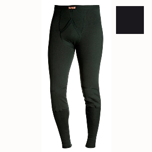 Ondergoed voor jacht en outdoor von AKAH TERMO ORIGINAL HEAVY Lange Unterhose mit Eingriff schwarz 87033104
