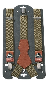Accessoires voor jacht en outdoor von AKAH Hosenträger mit Leder Hirsch 87640000