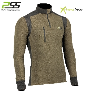 Truien en vesten von AKAH PSS X-treme Polar Fleeceshirt grün/schwarz 89979009