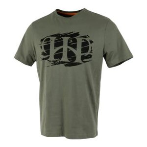 HOUSE OF HUNTING T-Shirt Brush Print grün