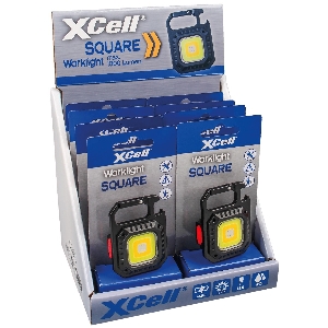 Jachtuitrusting voor jachtgebied en outdoor von AKAH XCell Work Square LED-Akku-Leuchte (Display 8 Stück) 69125000
